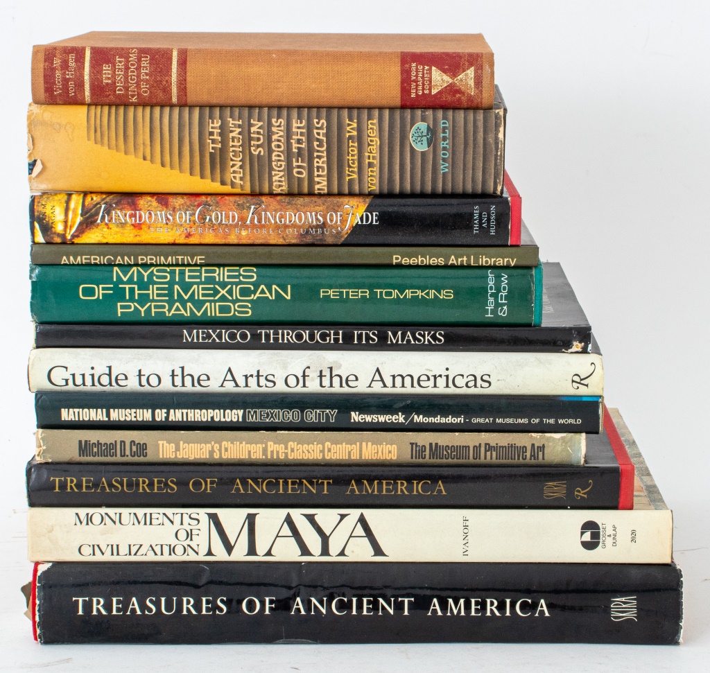 BOOKS ON MAYAN & PRECOLUMBIAN