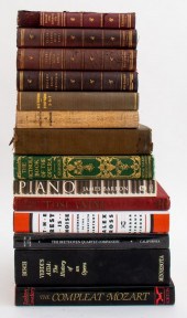 BOOKS ON MUSIC, PIANOS, AND CO