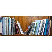 Books. One shelf of Art and St