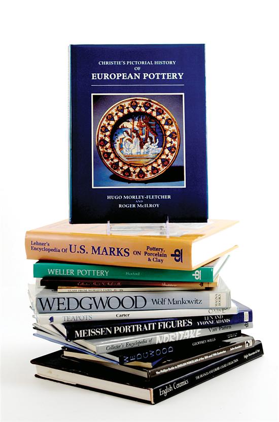 Books: Pottery porcelain glass