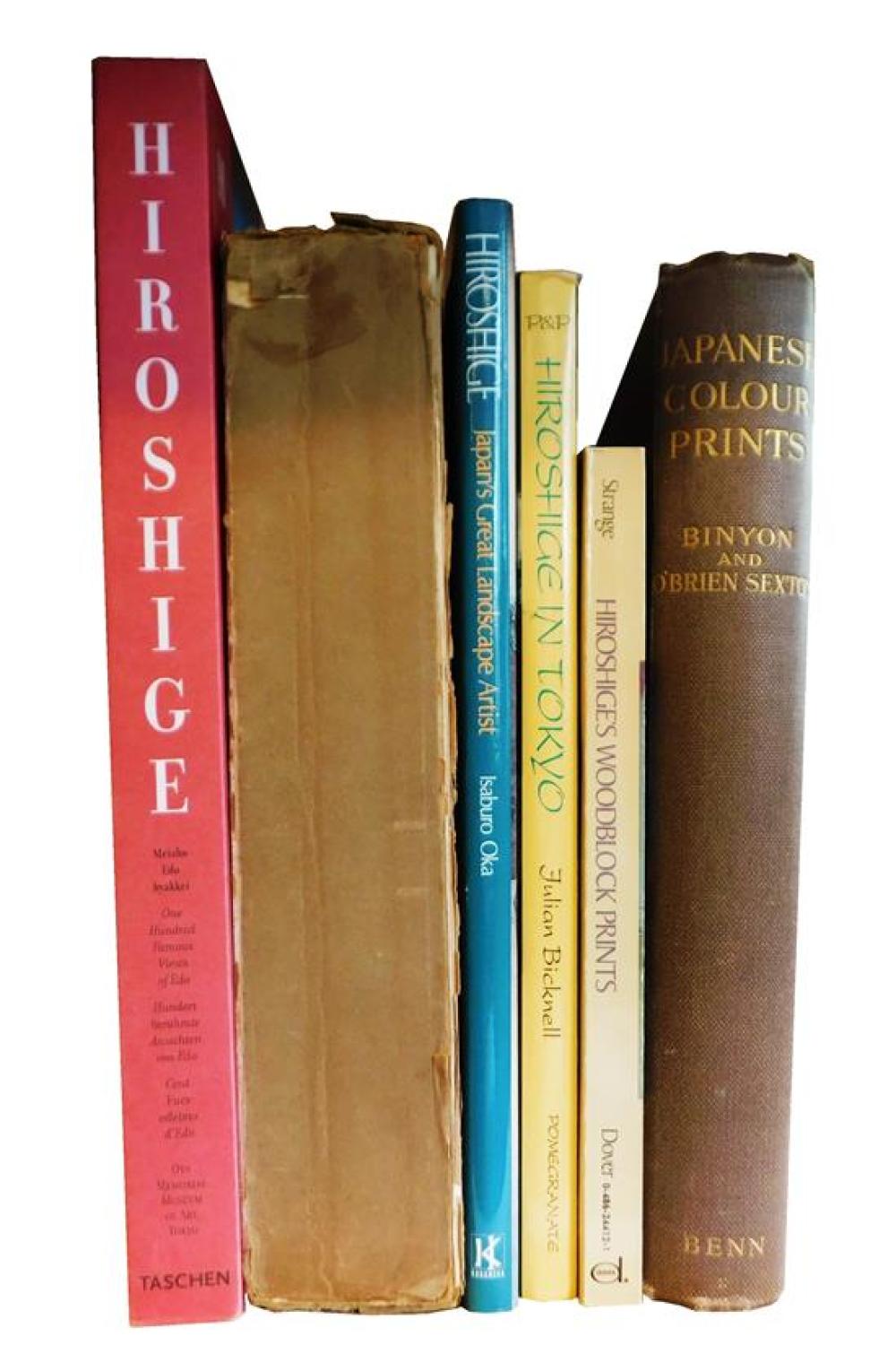 BOOKS: SIX VOLUMES OF BOOKS ON