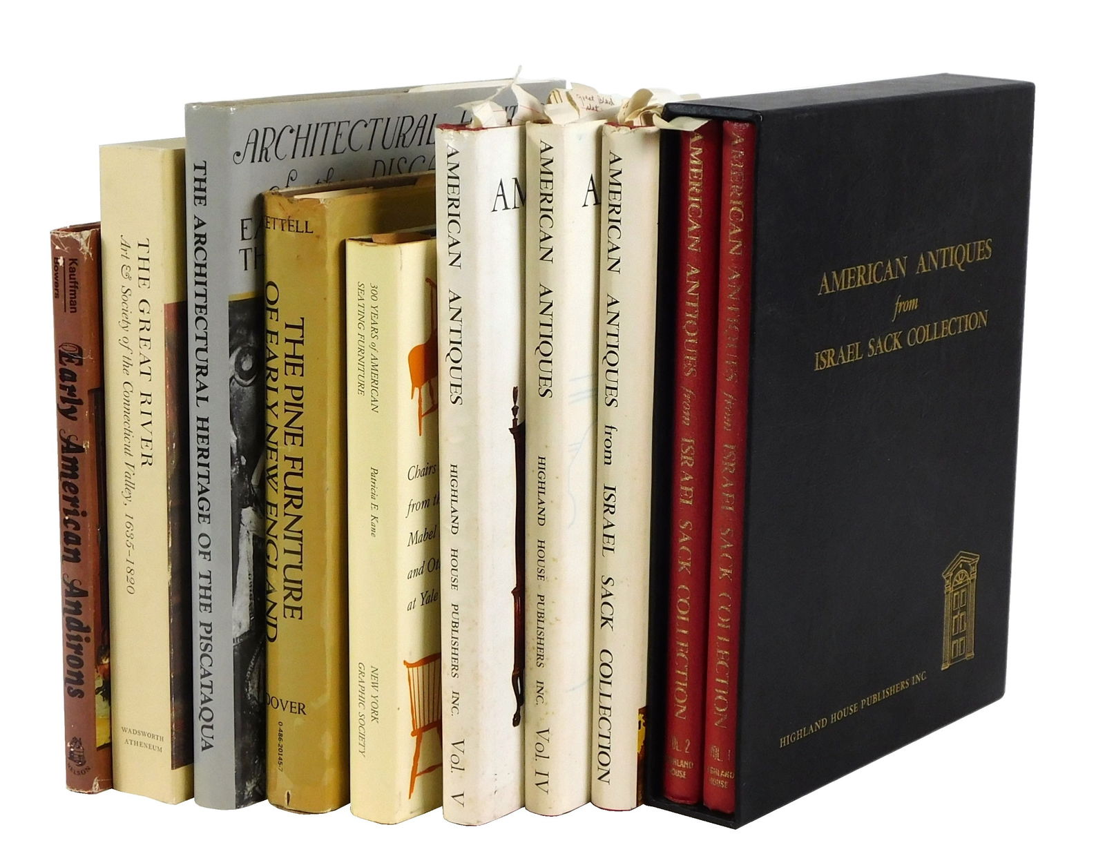 BOOKS: TEN BOOKS ON CONNECTICUT AND