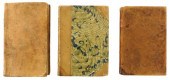 BOOKS: THREE 19TH C. LEATHER-B