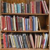Books. Three shelves of genera