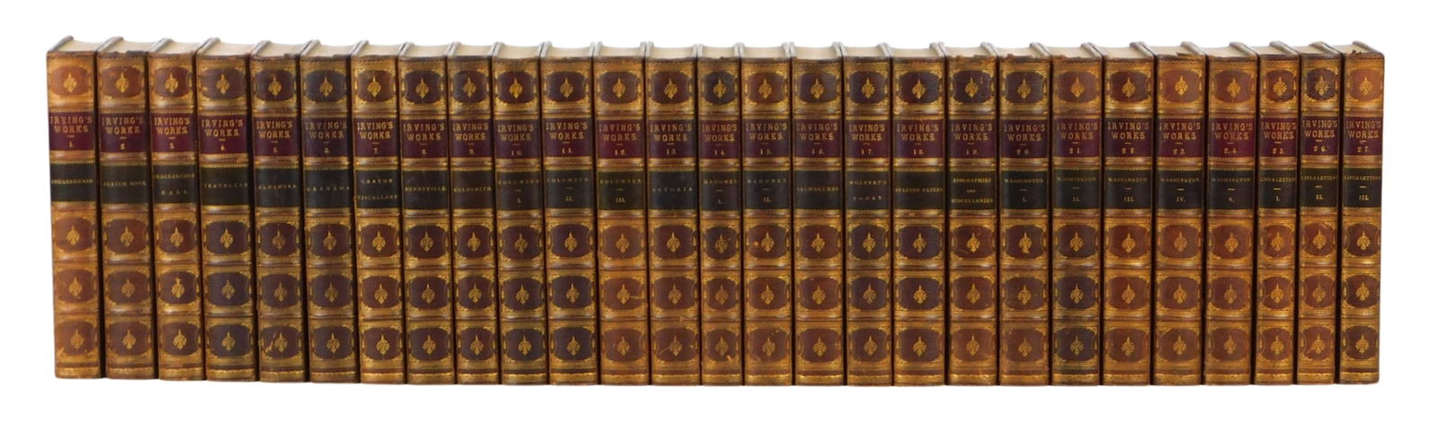BOOKS: WASHINGTON IRVING. [WORKS.