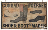 BOOT MAKER TRADE SIGN<br>Paint