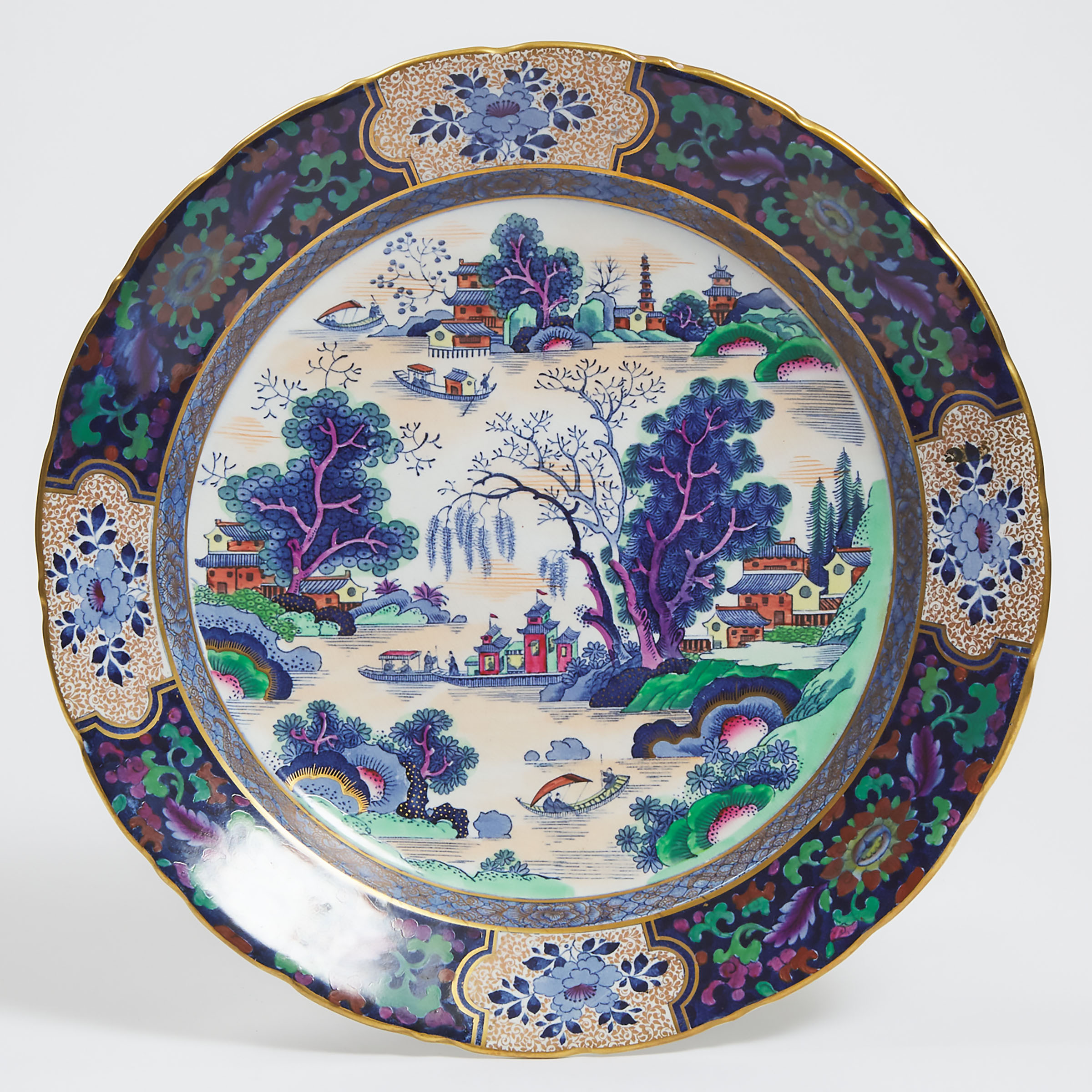 Booths 'Ming' Charger, early 20th