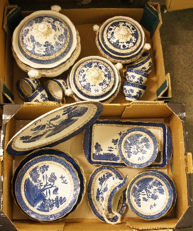 Booths Real Old Willow Dinner and