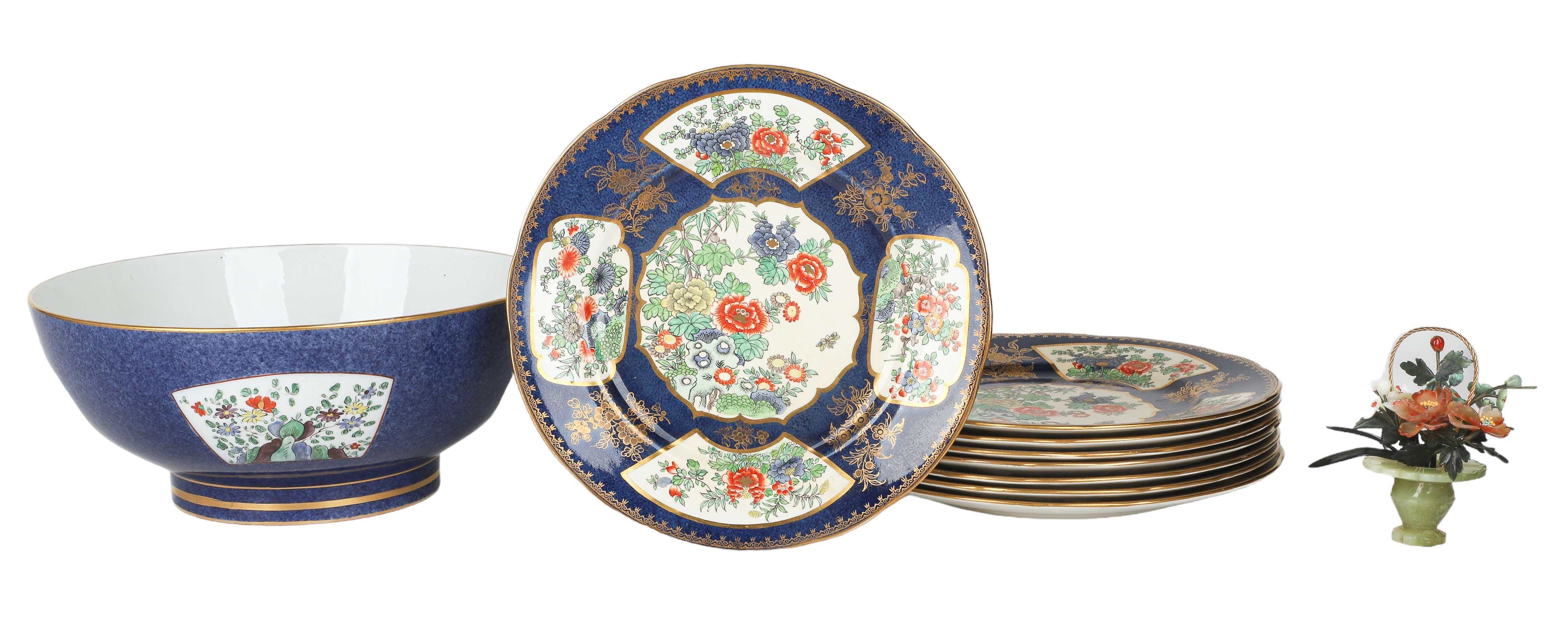 Booths Transferware Table Items and