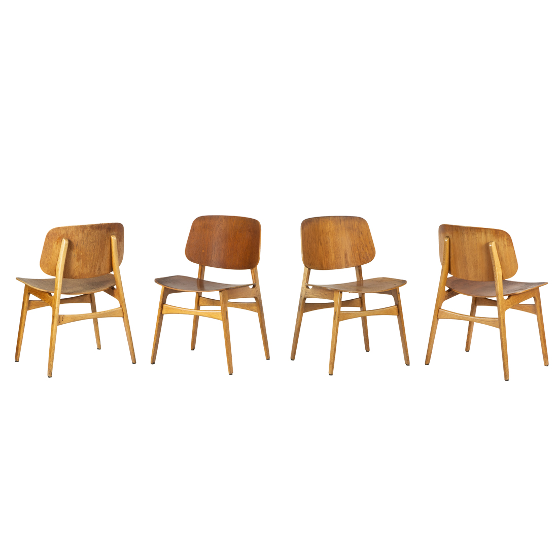 BORGE MOGENSEN, DINING CHAIRS,