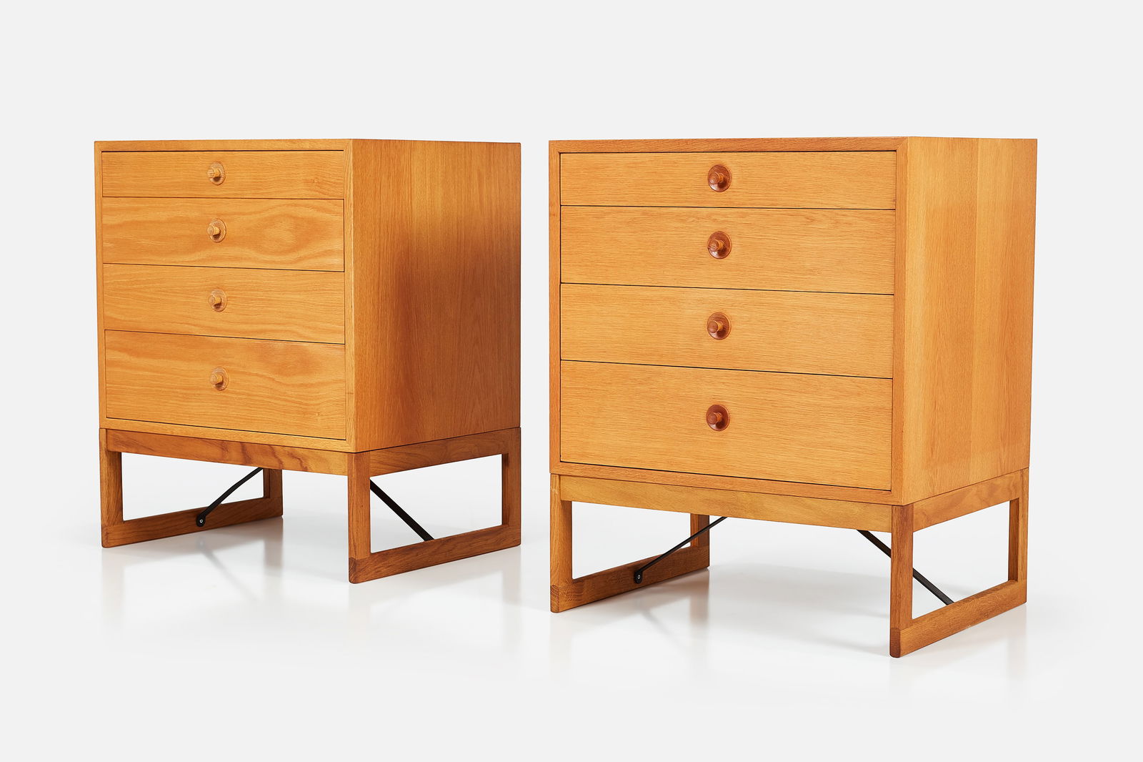 BORGE MOGENSEN,  FOUR DRAWER CHESTS