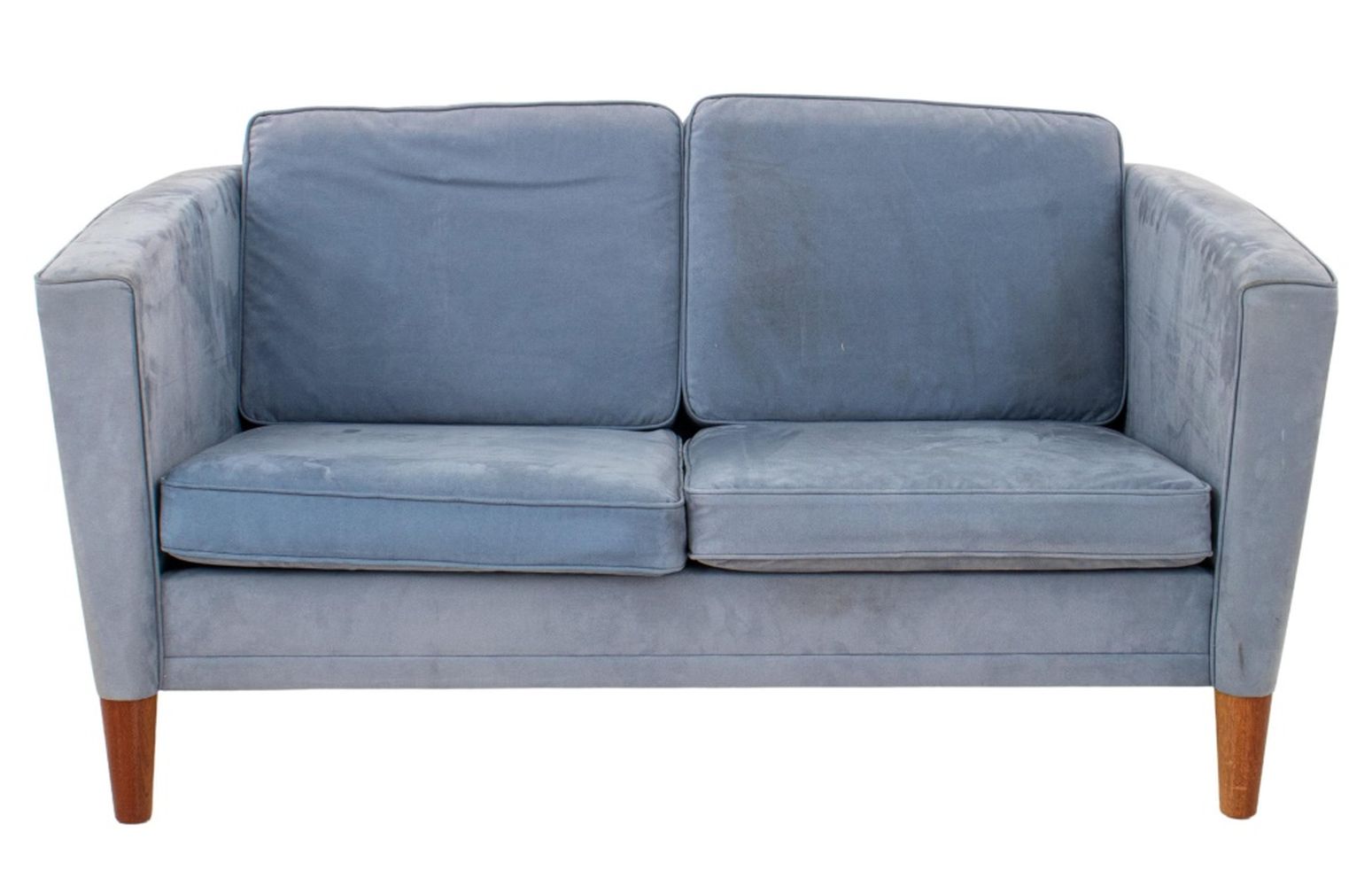 BORGE MOGENSEN STYLE BLUE SUEDE