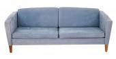 BORGE MOGENSEN STYLE BLUE SUED