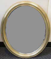 BORGHESE GILT COMPOSITION OVAL