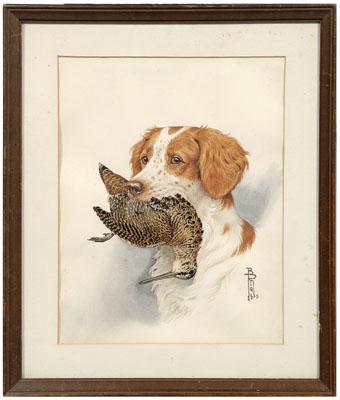 Boris Riab dog watercolor