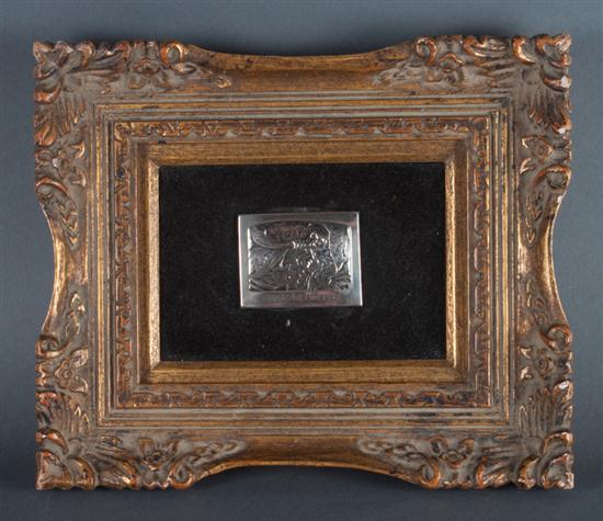 Boris Schatz (1866-1932) silver