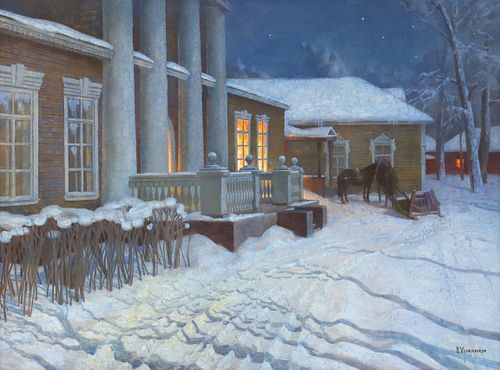 BORIS VEDERNIKOV (B.1967) WINTER