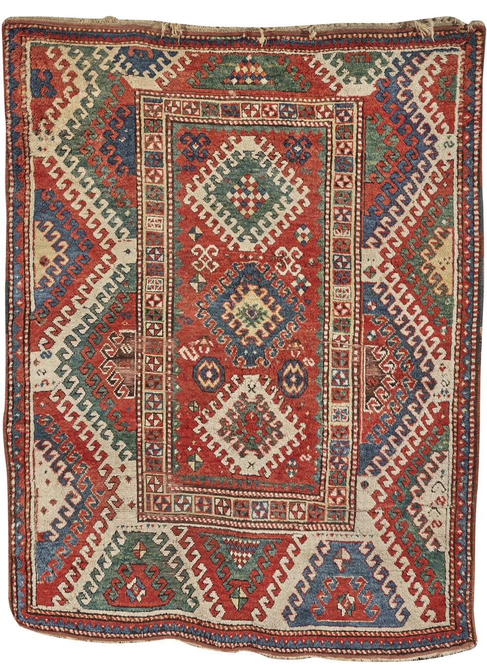 BORJALOU KAZAK RUG, CAUCASUS,
