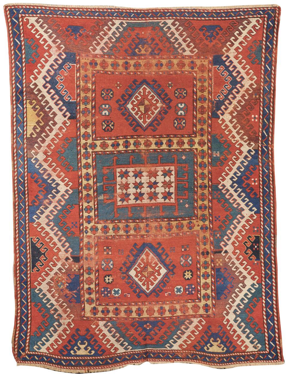 BORJALOU KAZAK RUG, CAUCASUS,