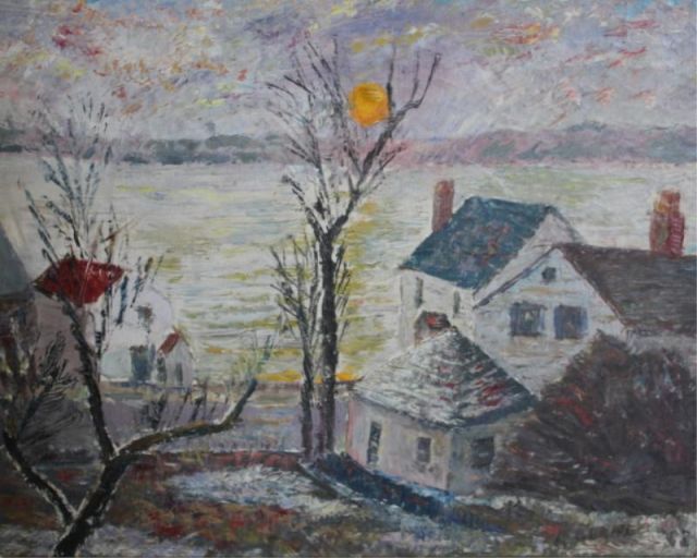 BORNE Mortimer. Oil on Canvas