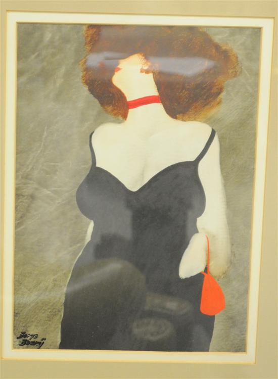 Boryz Bozky  20th C. oil on