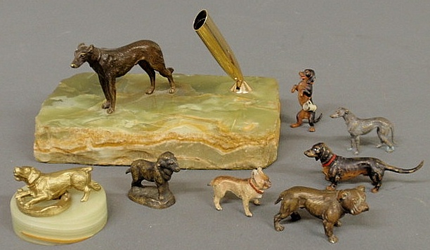 Borzoi dog pen holder mounted on