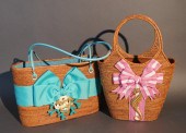 BOSOM BUDDY BAGS WOVEN PURSE A