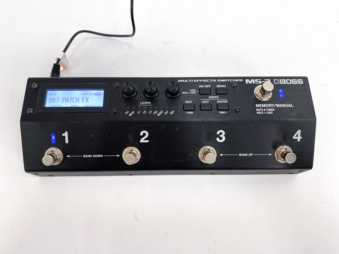 BOSS MS-3 MULTI EFFECTS SWITCHER