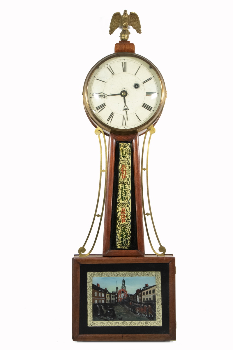 BOSTON BANJO CLOCK Early 19th c.