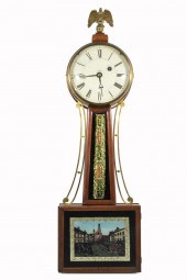 BOSTON BANJO CLOCK Early 19th