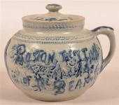 BOSTON BEAN CROCK WITH EMBOSSE