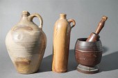 BOSTON EARTHENWARE GROWLER JUG