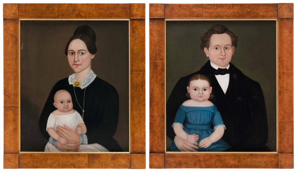 BOSTON SCHOOL (CIRCA 1850,), PAIR