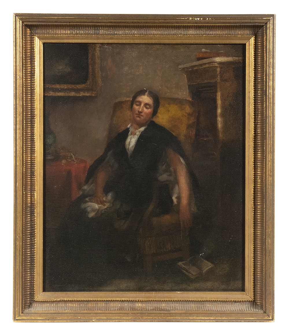 BOSTON SCHOOL, LATE 19TH C. Woman