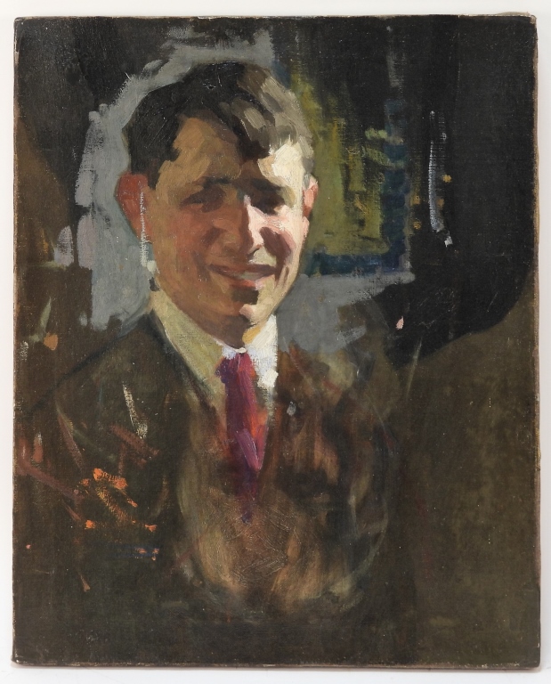 BOSTON SCHOOL PORTRAIT OF A