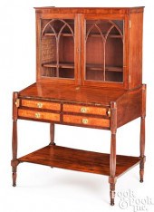 BOSTON SHERATON MAHOGANY TWO-P