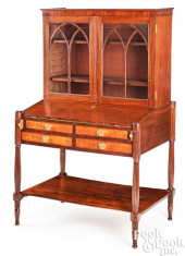 BOSTON SHERATON MAHOGANY TWO-P