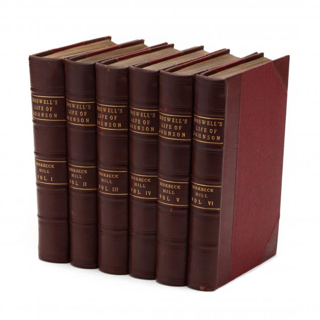 BOSWELL'S LIFE OF JOHNSON,