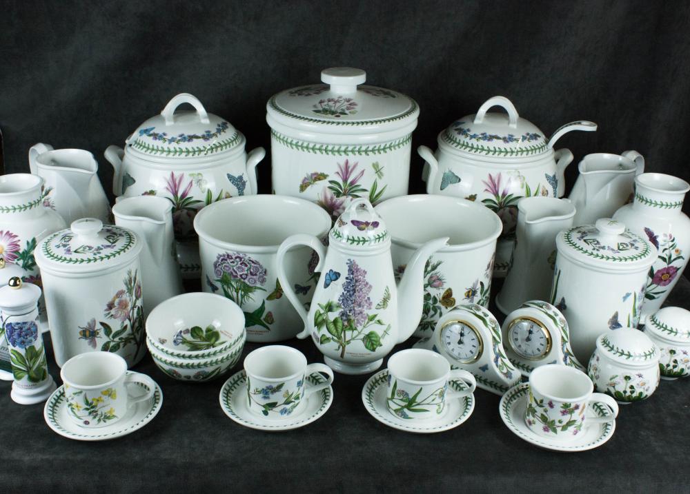 BOTANICAL GARDEN PORCELAINS