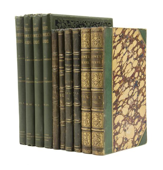 (BOTANY) A group of 10 volumes. The