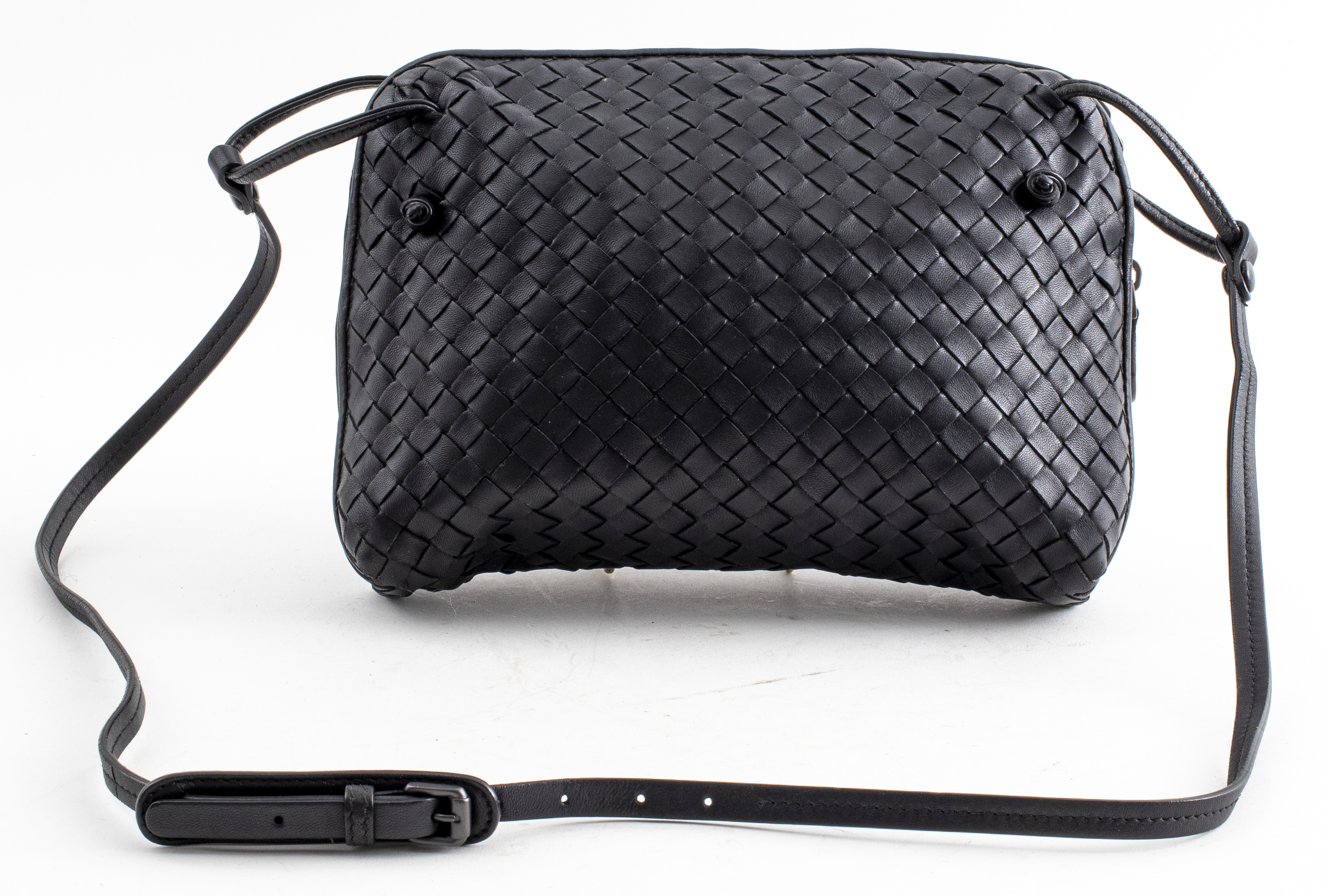 BOTTEGA VENETA BLACK LEATHER