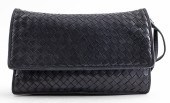 BOTTEGA VENETA BLUE LEATHER IN