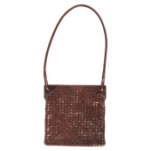 BOTTEGA VENETA BROWN LEATHER I