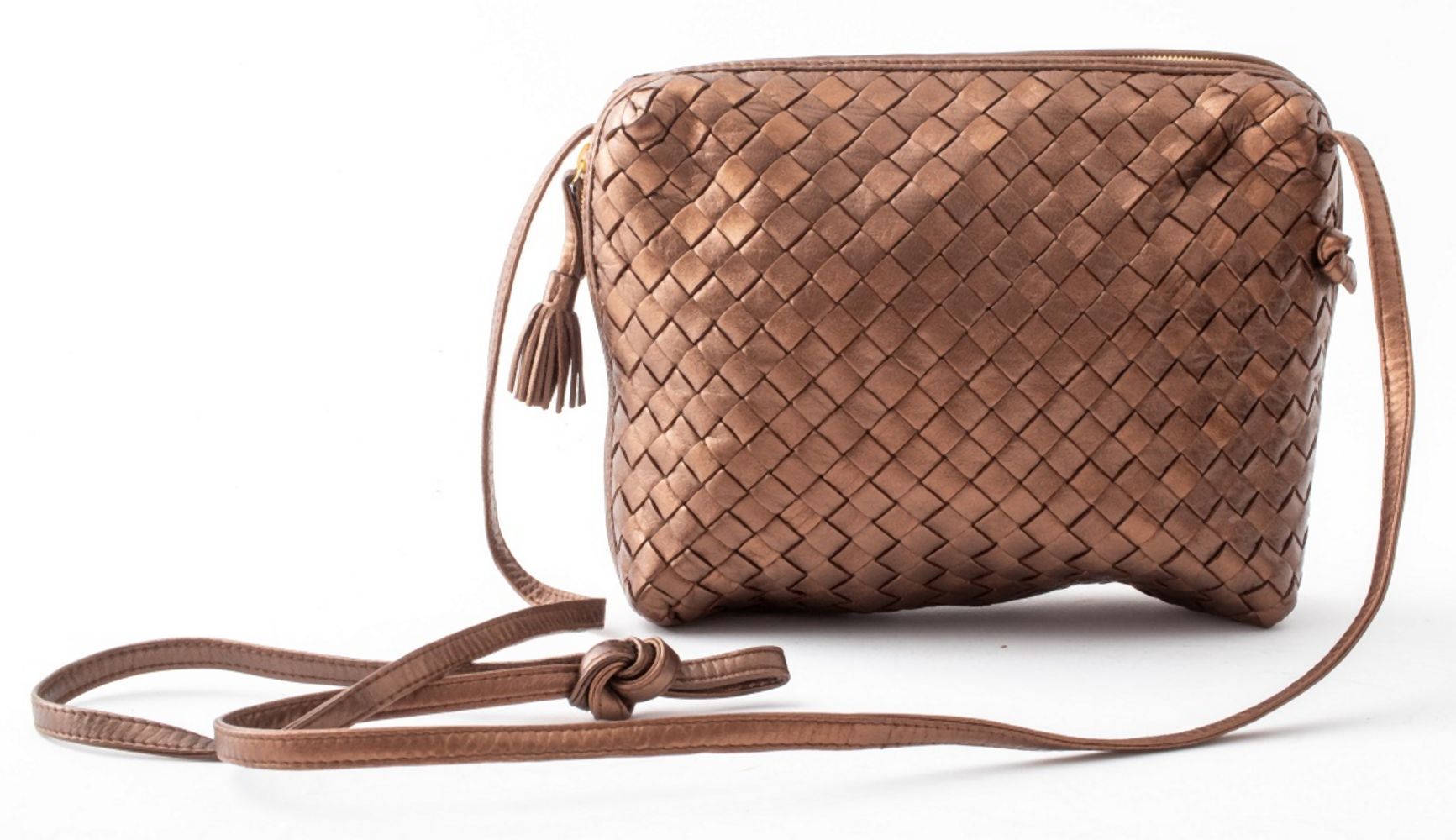 BOTTEGA VENETA COPPER BRAIDED