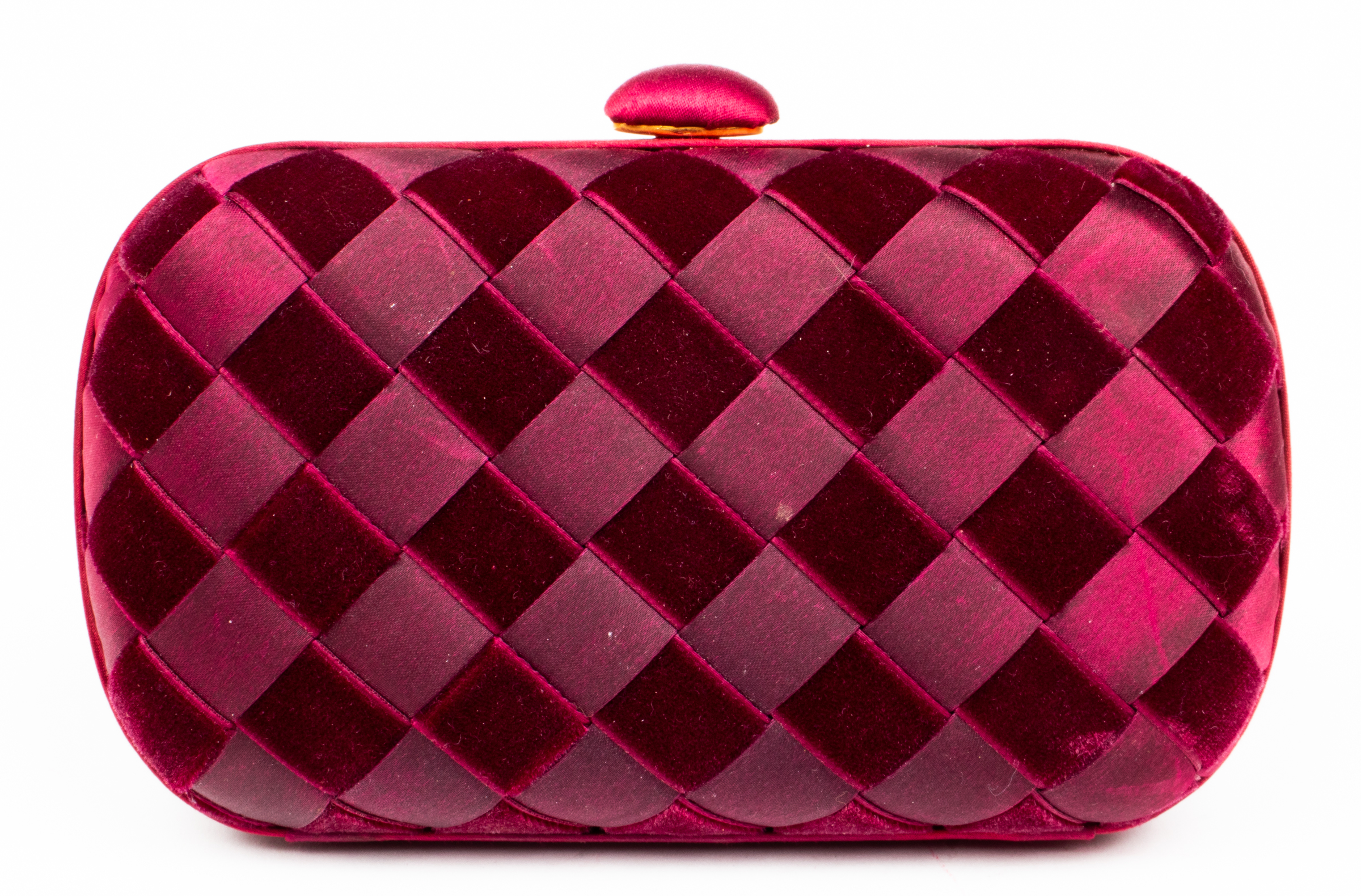 BOTTEGA VENETA WOVEN SATIN & VELVET