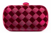 BOTTEGA VENETA WOVEN SATIN & V