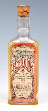BOTTLE OF "NYE OIL", UNOPENED.