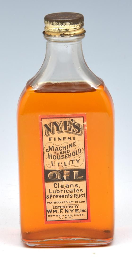 BOTTLE OF "NYE" SPERM WHALE