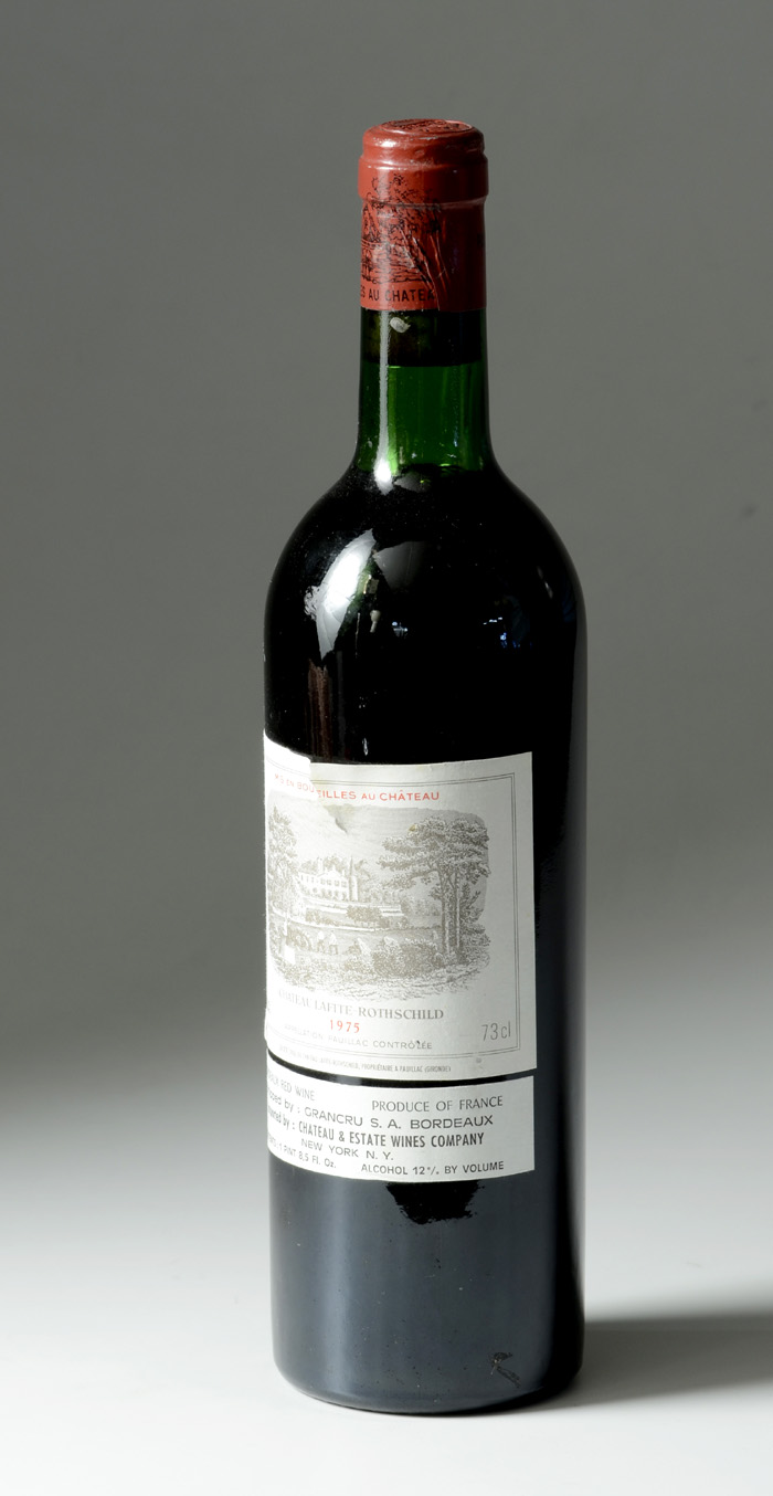 BOTTLE OF VINTAGE FRENCH RED