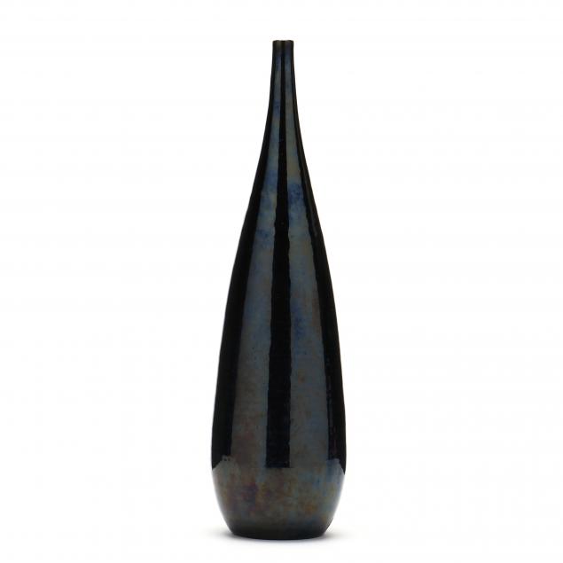 BOTTLE VASE, A. R. COLE POTTERY